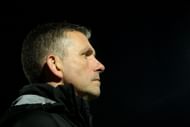 Macclesfield Town v Brackley Town - The FA Cup with Budweiser